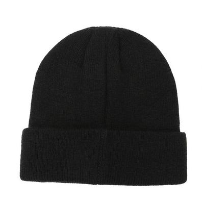 Unisex Winter Knitted Hat Men Thickened Fleece Warm Solid Color Elastic Ear Protection Outdoor Cycling Skiing Beanie Hat