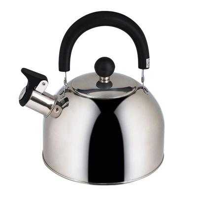 Bestco Edel Whistling Stainless Steel Induction and Gas Compatible NQ-0203 Kettle, 2.3L,