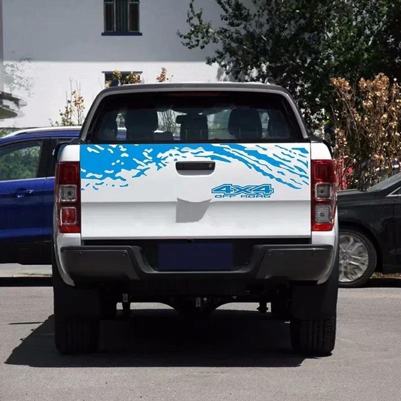 New Classic Car Tail Trunk Stickers Decal Car Automobiles Decoration 4X4 OFF ROAD For CAR Universal Pickup