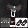 ATSS5 Car Seat Belt Protection Clip Lock Buckle Plug Cover Safety Seatbelt Plugs Accessories For Skoda Kamiq MK3 Roomster Rapid Kodiaq