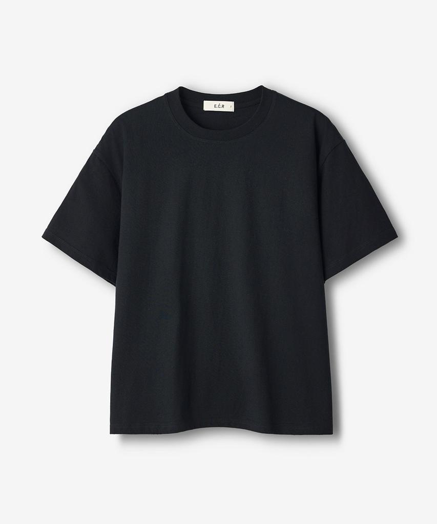 ECORR [2Pack] Daily Crop Plain Short Sleeve T-Shirt: 5 Colors