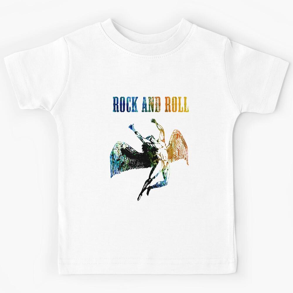 ROCK AND ROLL - ICARUS THROWS THE HORNS Kids T-Shirt 170