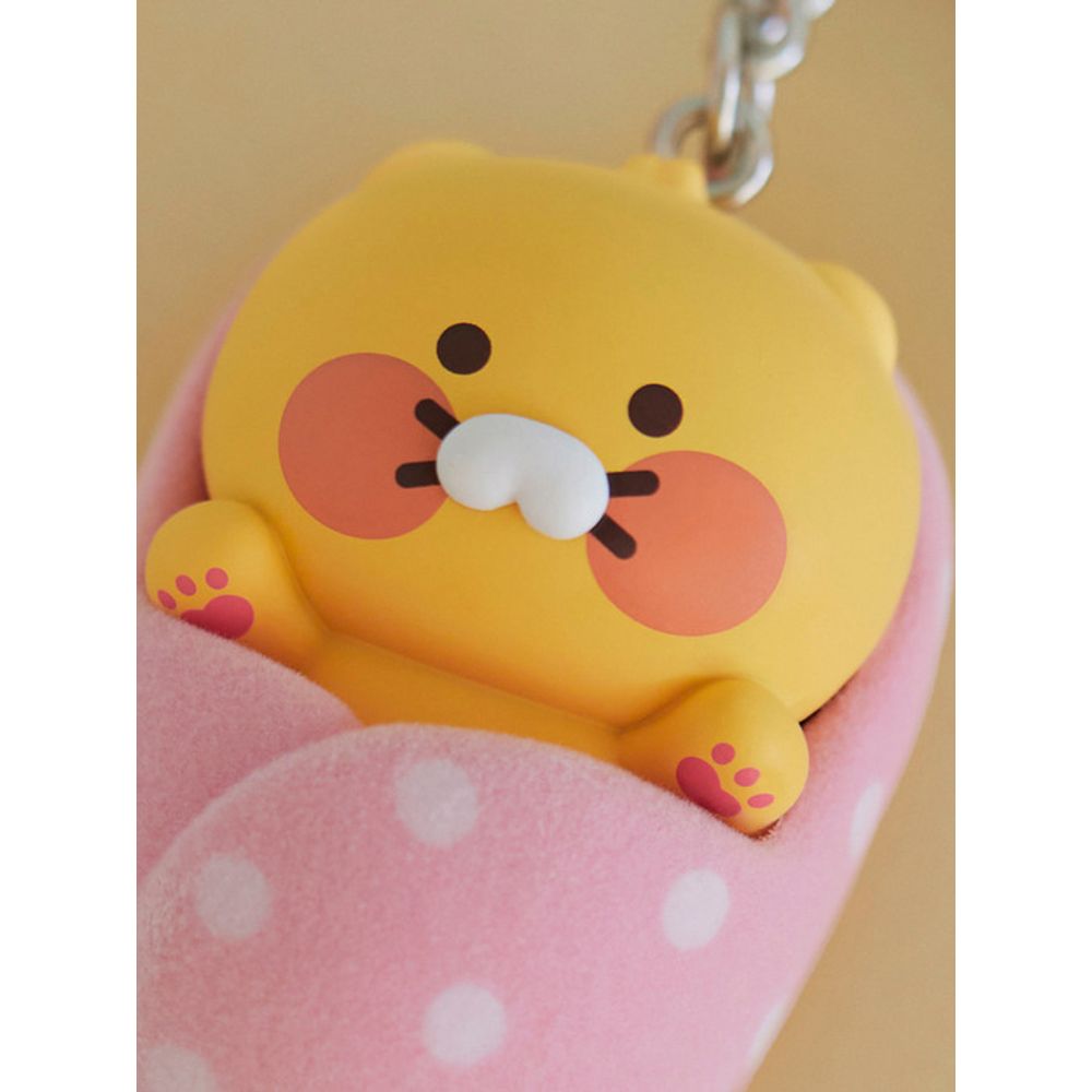 KAKAO FRIENDS Figure Keychain Fluffy Baby Chunshik