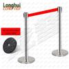 Longhui Stainless Steel Stanchion Queue Barrier System