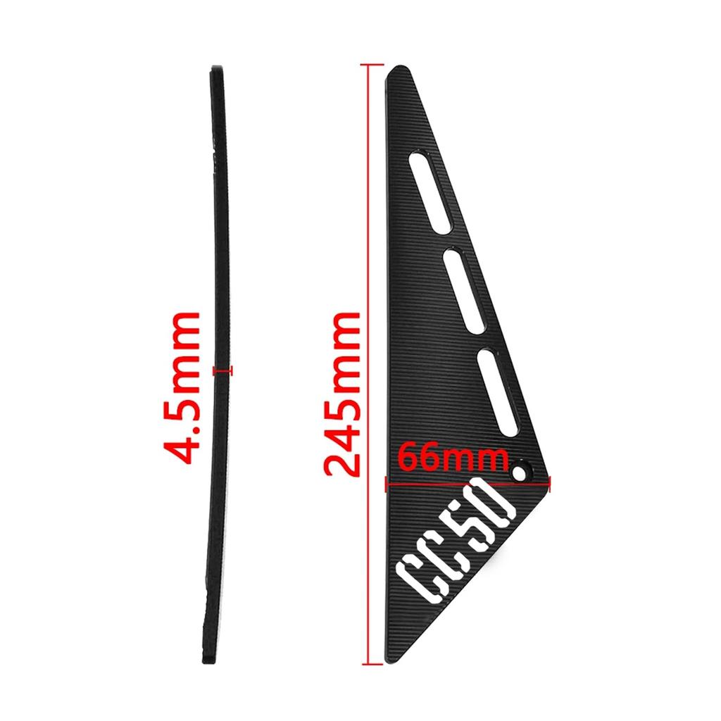 For Cross Cab CC50 Cross Cub Cc50 2024 CNC Aluminum Front Panel Guard Frame