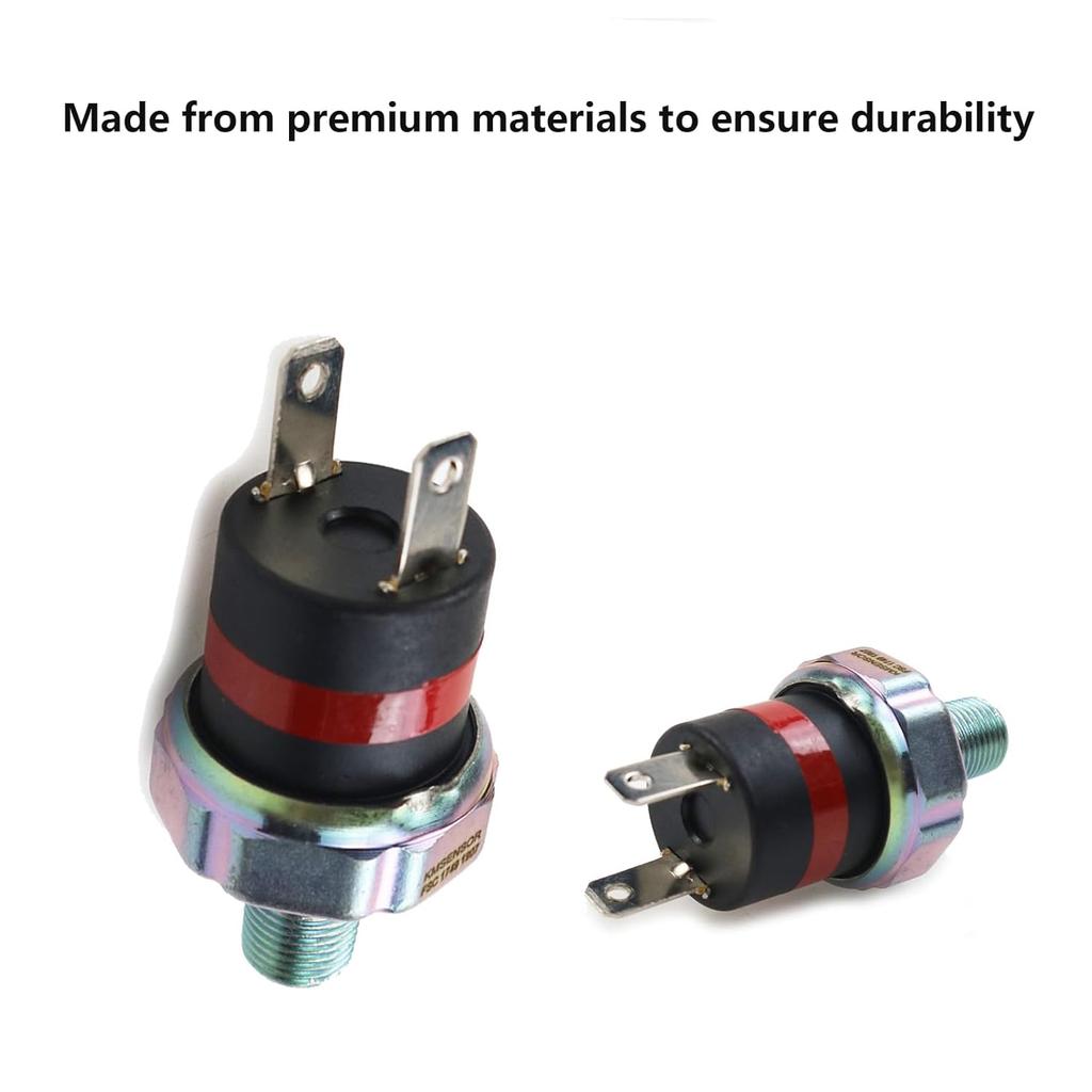 FSC17491907 Normally Open Low Air Pressure Indicator Switch 65-75 PSI Fits Freightliner Century Columbia Various Cross 577.46606 1749-1907