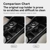 For Kia Sorento -2025 LHD Center Console  Water Cup Protection Cover Anti-skid Pad Car Accessories