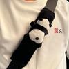 Panda Doll Car Seat Belt Shoulder Pads - Soft, Cute, Decorative Pair