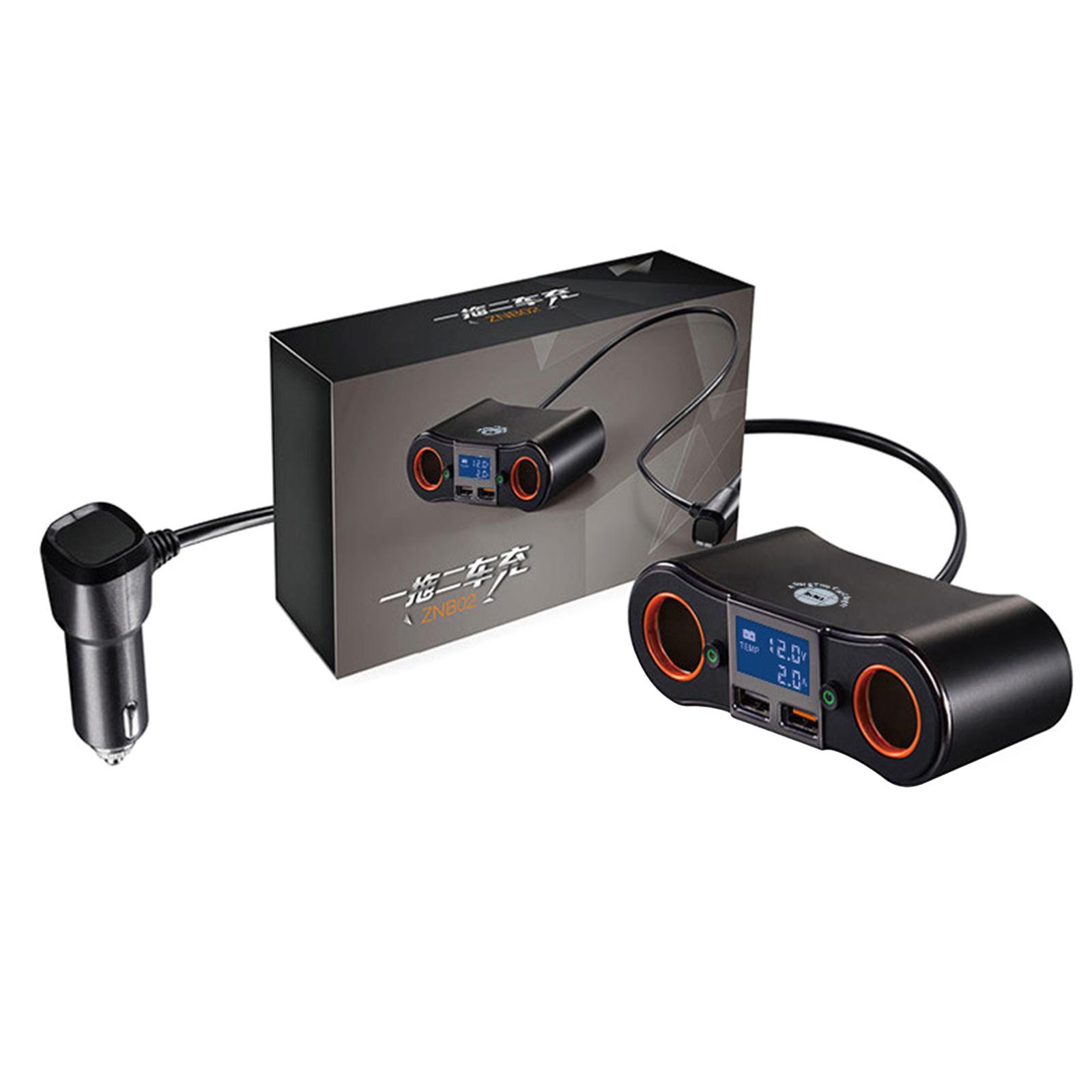 

Portable Car Socket Vehicle Lighters Socket Adapter Handy Car Charge Multifunctional Vehicle Power Adapter for Mobile 1