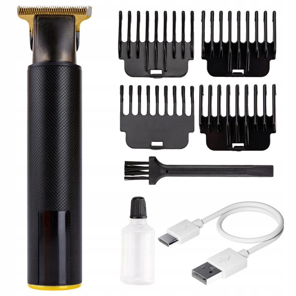 Cordless Hair & Beard Trimmer, 4 Attachments, 90 Minutes of Runtime