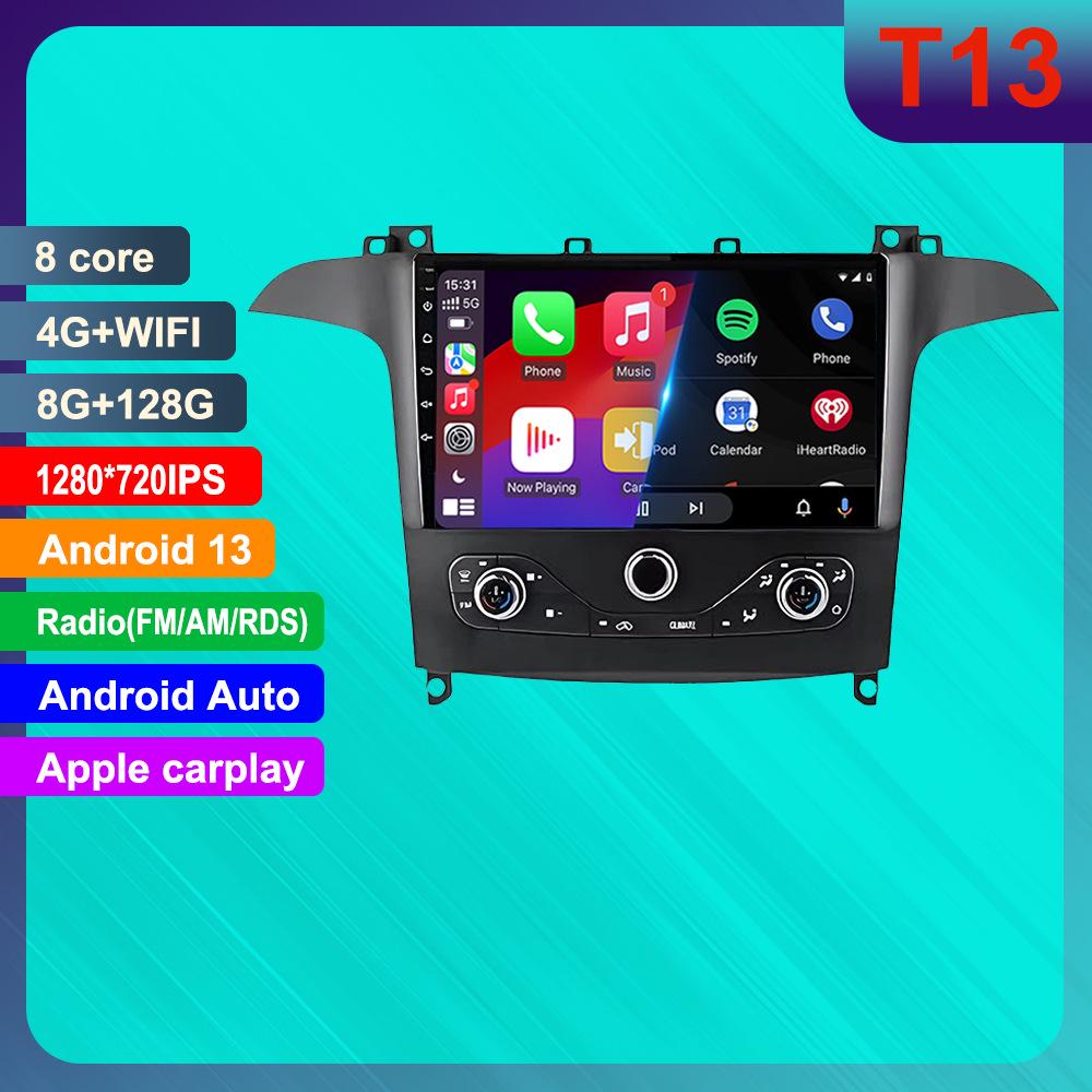 Ford Mondeo/Galaxy Android GPS Navigation & HD Reversing Camera with CarPlay