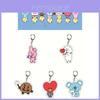 Bts Acrylic Keychain Double-sided Transparent Fans Gift Pendant