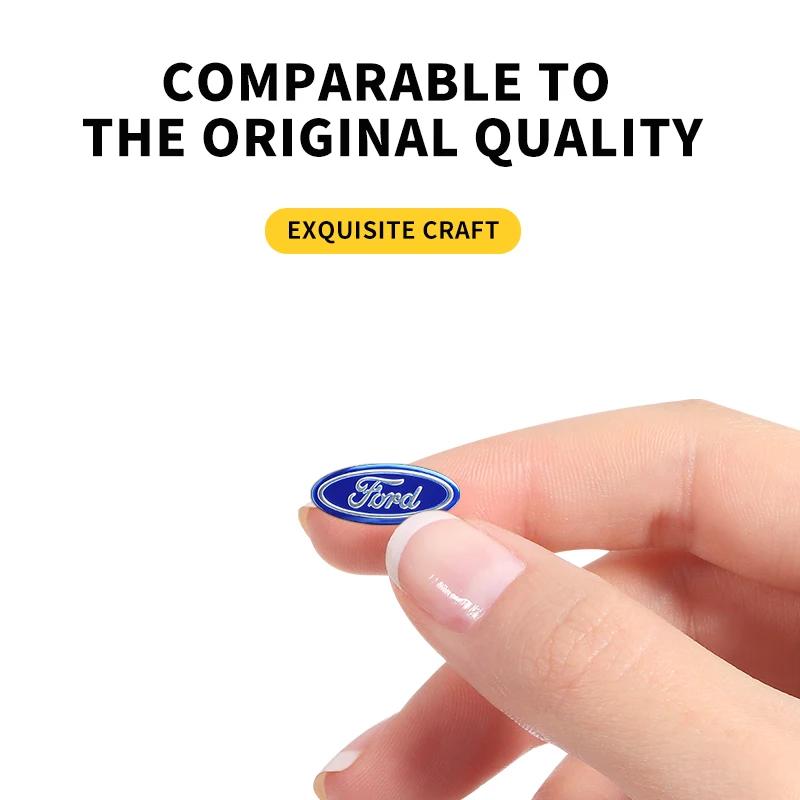 Hot Car Fashion Key Badge Emblem Replacement Car Key Stickers For Ford B-Max cmax smax KA st line Galaxy Explorer Mondeo Accesso