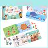 Busy Book For Children Interactive Educational Toy For Ages 4-6 Sensory Learning And Fine Motor Skills Development Yc-72