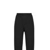 Emporio Armani FW24 Solid Color Elastic Waistband Cuffed Knit Joggers Men bottoms Black 6D1PL7-1JOTZ-0999