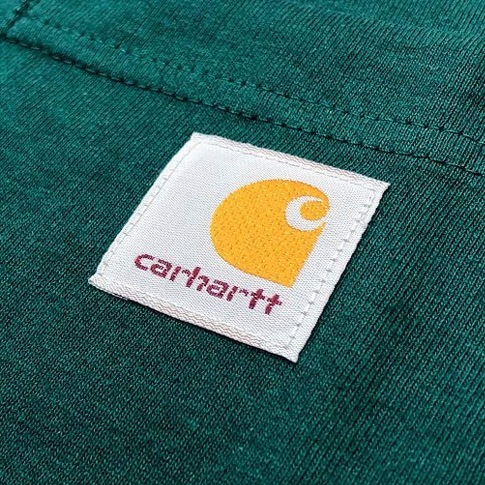 Carhartt Short Sleeve Pocket Pocket T Big Silhouette Big WORKER POCKET Hunter Green Size S T-shirt T-shirt S/S T-SHIRTS(K87)