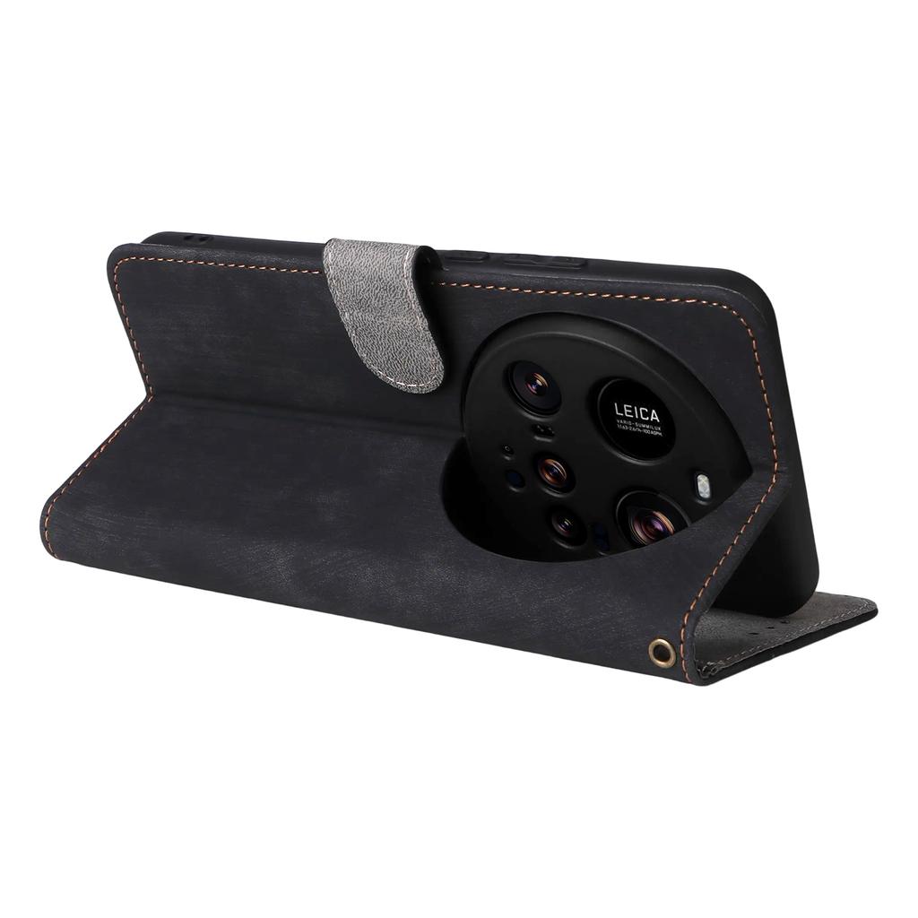 For Xiaomi 15 Ultra Case Wallet RFID Blocking PU Leather Cover Viewing Stand