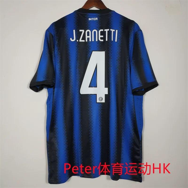 Vintage Jersey Nostalgic Football Jersey Inter Juventus Club Jersey Zidane Pierre Ronaldo Jersey