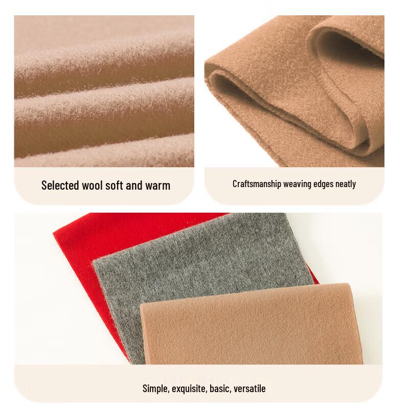 Hengyuanxiang Autumn/Winter Wool Scarf