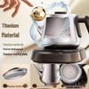 KAMJOVE AI-95 Pure Titanium Automatic Electric Tea Kettle CN plug (adapter included)