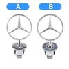 BAM1 Car Front Bonnet Hood Emblem Badge for Mercedes Benz W202 W203 W204 W205 W208 W210 W220 GLA CLA GLC GLK GLE Accessories