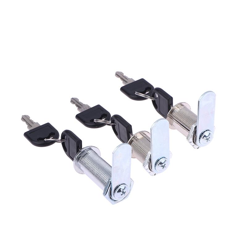 Metal Alloy Cylinder With 2 Keys Security Lock Furniture Cabinet Storage Cabinet Door Lock Desk Cabinet Lock For Home Office