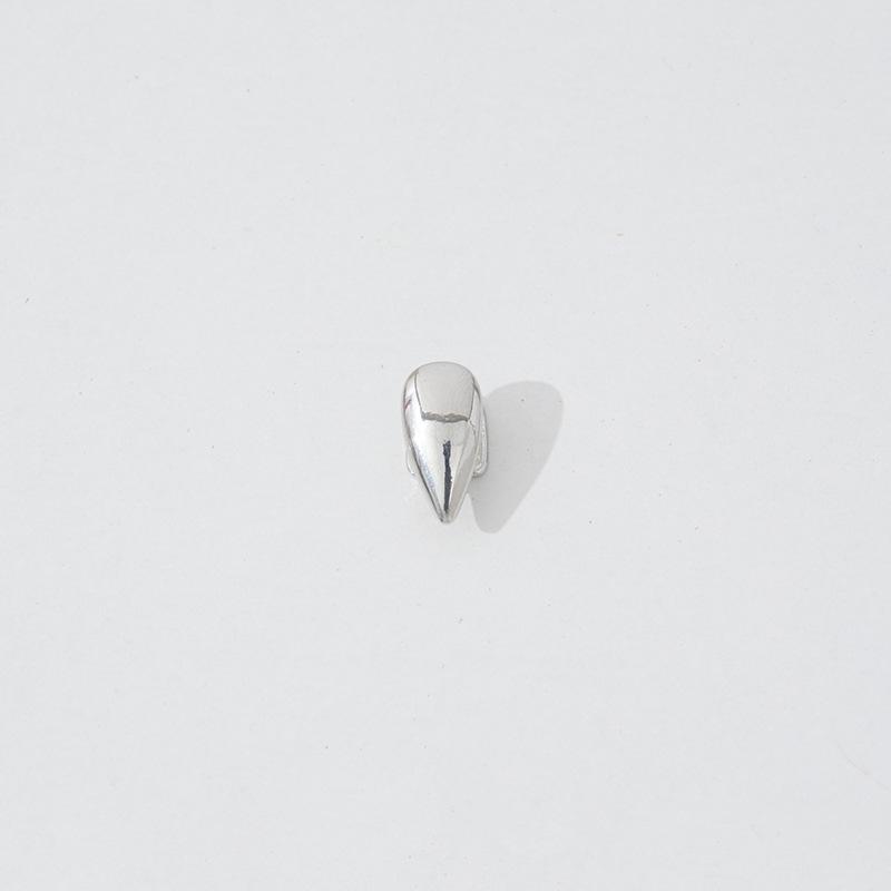 Gold Electroplated Hip Hop Vampire Fang Grillz for Men and Women - Halloween Accessories