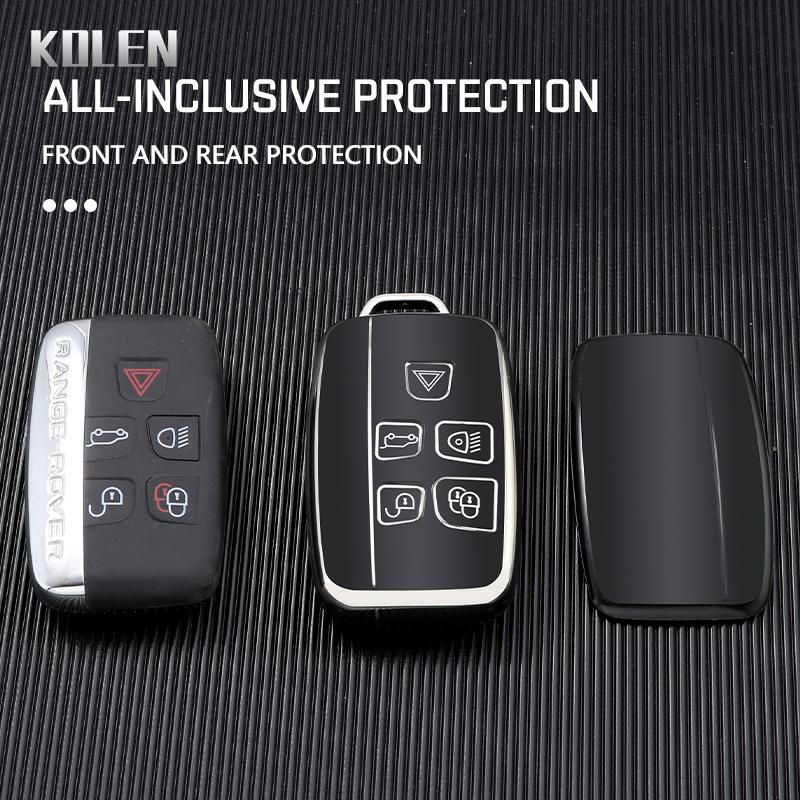 TPU Car Key Case Cover Shell for Land Rover Range Rover Sport Evoque Freelander2 Discovery 3 4 Jaguar XF XJ XJL XE C-X16 XKR XK