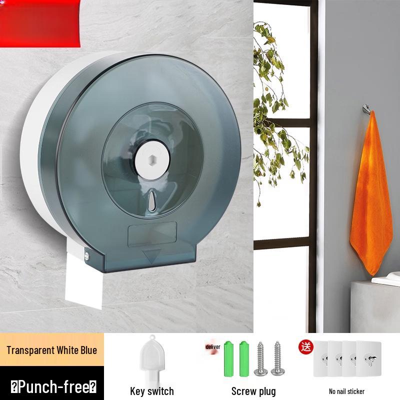 

Handun Floral Wall-Mounted Toilet Paper Holder