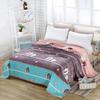 Flannel Summer Blanket Home Sofa Double-Sided Blanket Office Nap Blanket