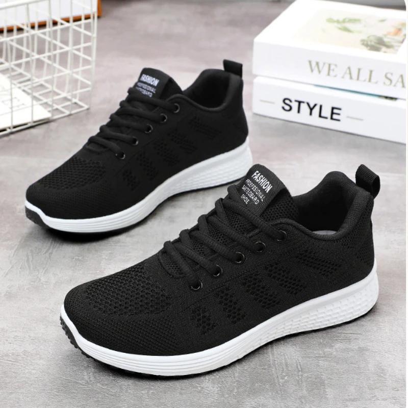 Autumn new women mesh shoes Outdoor breathable nonslip shoe Casual comfort sneakers Light versatile ladies footwear Zapatos