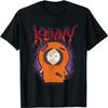 South Park Serie Kenny Verprügelt Grunge Namens-Splatters Cartoon T-Shirt
