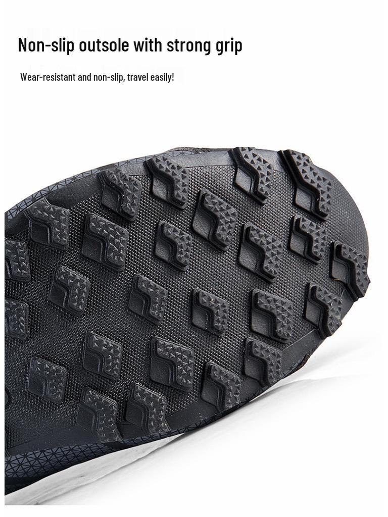 2025 Leichte atmungsaktive Mesh-Sportschuhe für Herren, rutschfest, für Outdoor, Freizeit, Wandern