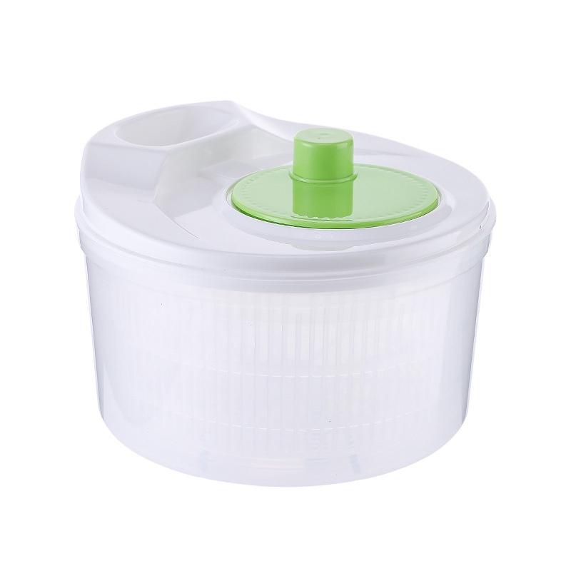 Kitchen Salad Vegetable Dehydrator Household Washbasin Fruit Salad Tools Hand Crank Integrated Water Shaker