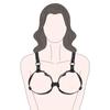 Breast Bondage Harness Sex Toys B to D Cup Leather Fetish Sexy Chest Restraints Punk Gothic For Women SM Bra Belts Straps