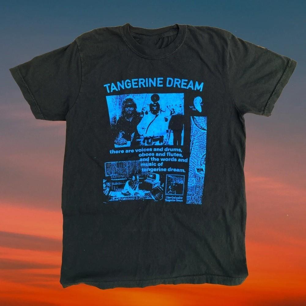 Tangerine Dream Band There Are Voices Shirt Classic Black Unisex S-5XL Unisex T-Shirt S