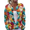 Round Neck Long Sleeve Christmas Cardigan Sweater YXX-YK01