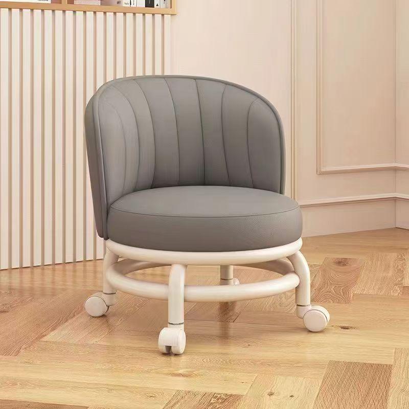Rolling Pulley Stool for Home, Kids, Internet Celebrities, Soft, Simple Design, Ideal for Grout, Manicure, Pedicure.