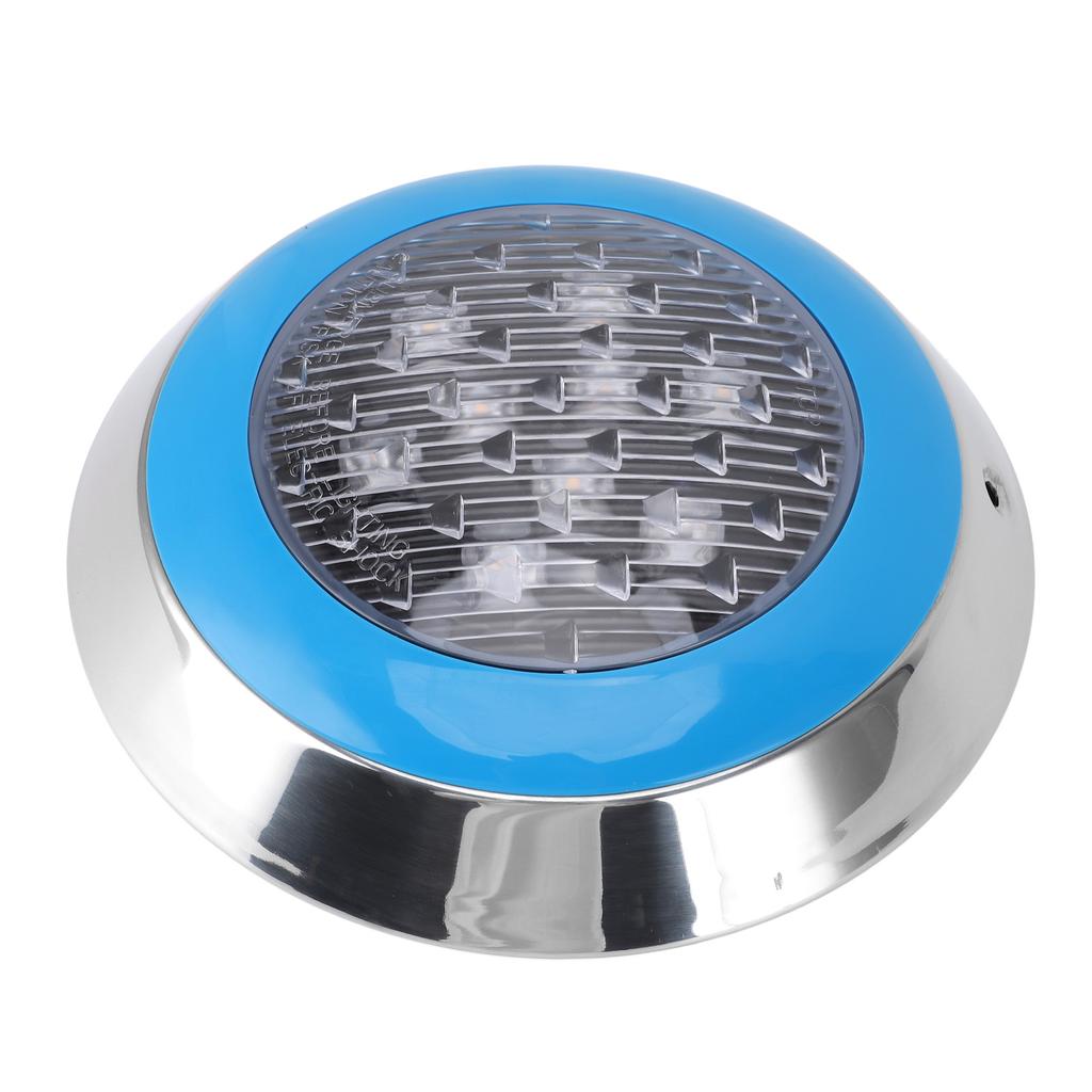 Wall Mounted Pool Light Waterproof 6000K White Light Embedded LED Underwater Swimming Pool Lamp for Pond Fountain 24V