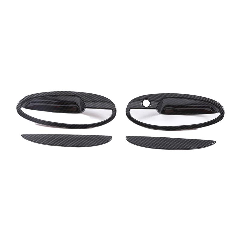 For Chevrolet Corvette C5 1998-2004 ABS Carbon Fiber Car Door Handle Cover Protective Sticker Car External Accessories