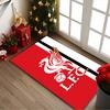 [1pc Liverpool FC Office Carpet] Easy Maintenance Chair Rug for Conference Room Use, Durable Area Sofa Floor Mat