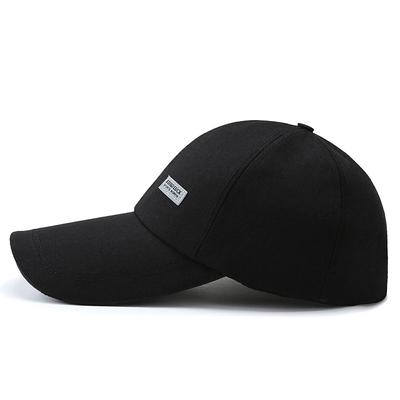 Cappellino da Baseball con Visiera Lunga Versatile Colore Unico Cappello da Papà Regolabile Cappello da Sole Uomo Donna