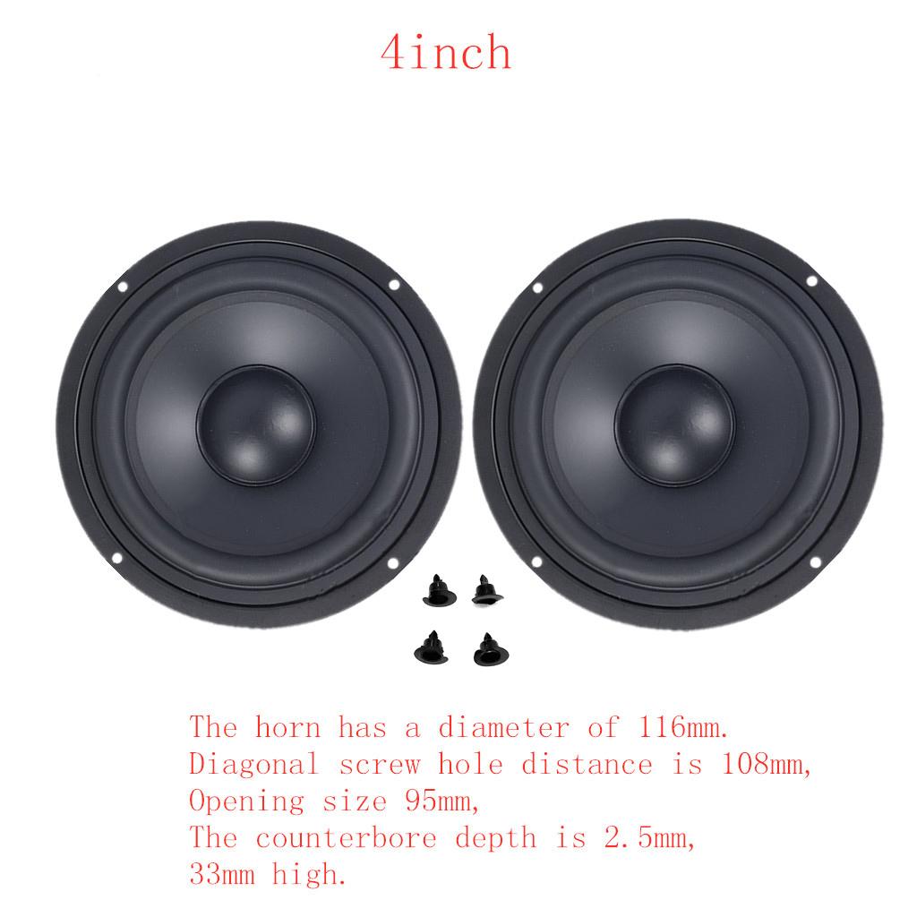 High-quality Material DIY Repairing Auxiliary Bass Horn Passive Radiator Booster Bass Vibration Plate Spare Parts