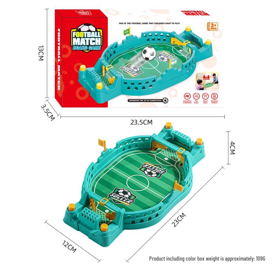 Kids' Educational Double Football Battle Table Game for Family Interaction