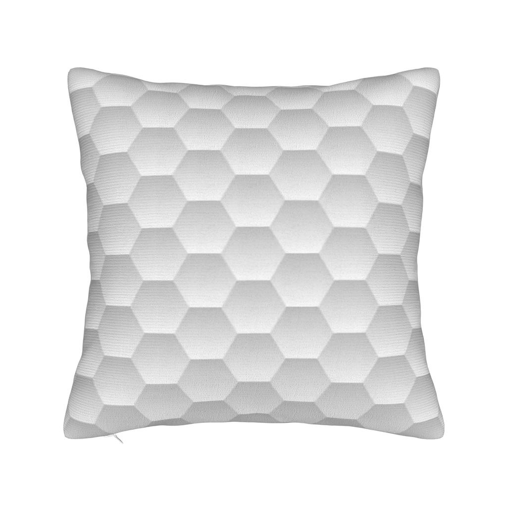 Pillow Cover Bee Pattern Honeycomb Kawaii Pillow Case For Sofa Couch Bed Living Room Pillowcases
