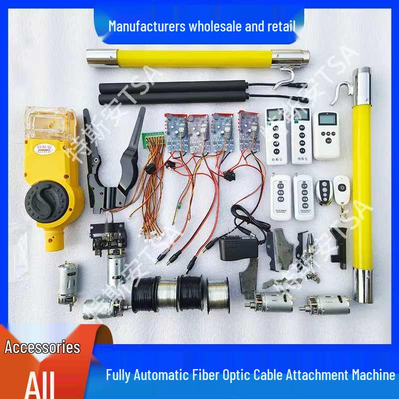 Automatic Fiber Cable Strapping Tool with Hanging Wire Hook for High Altitude Charger