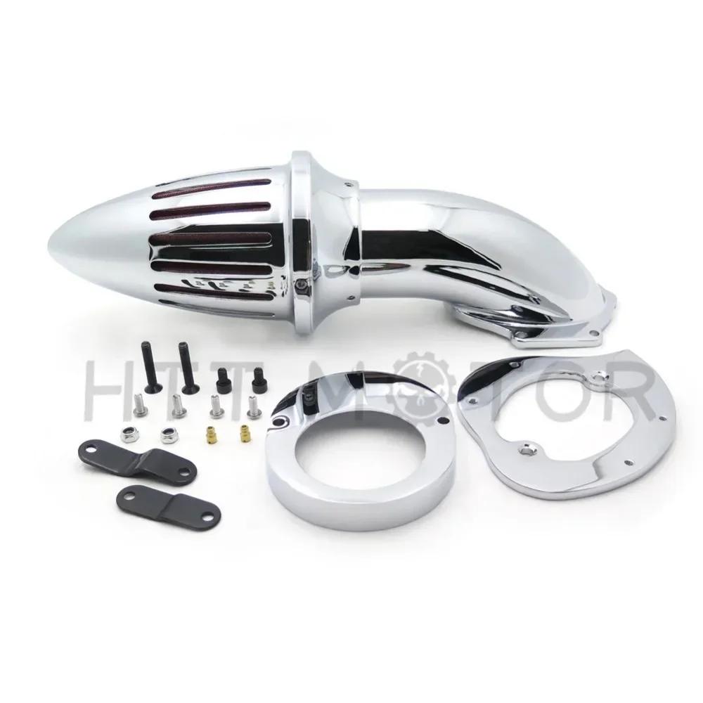 Motorradteile Luftfilter Ansaugfilter für Yamaha Vstar V-Star 650 Alle Jahre 1986-2019 CHROM