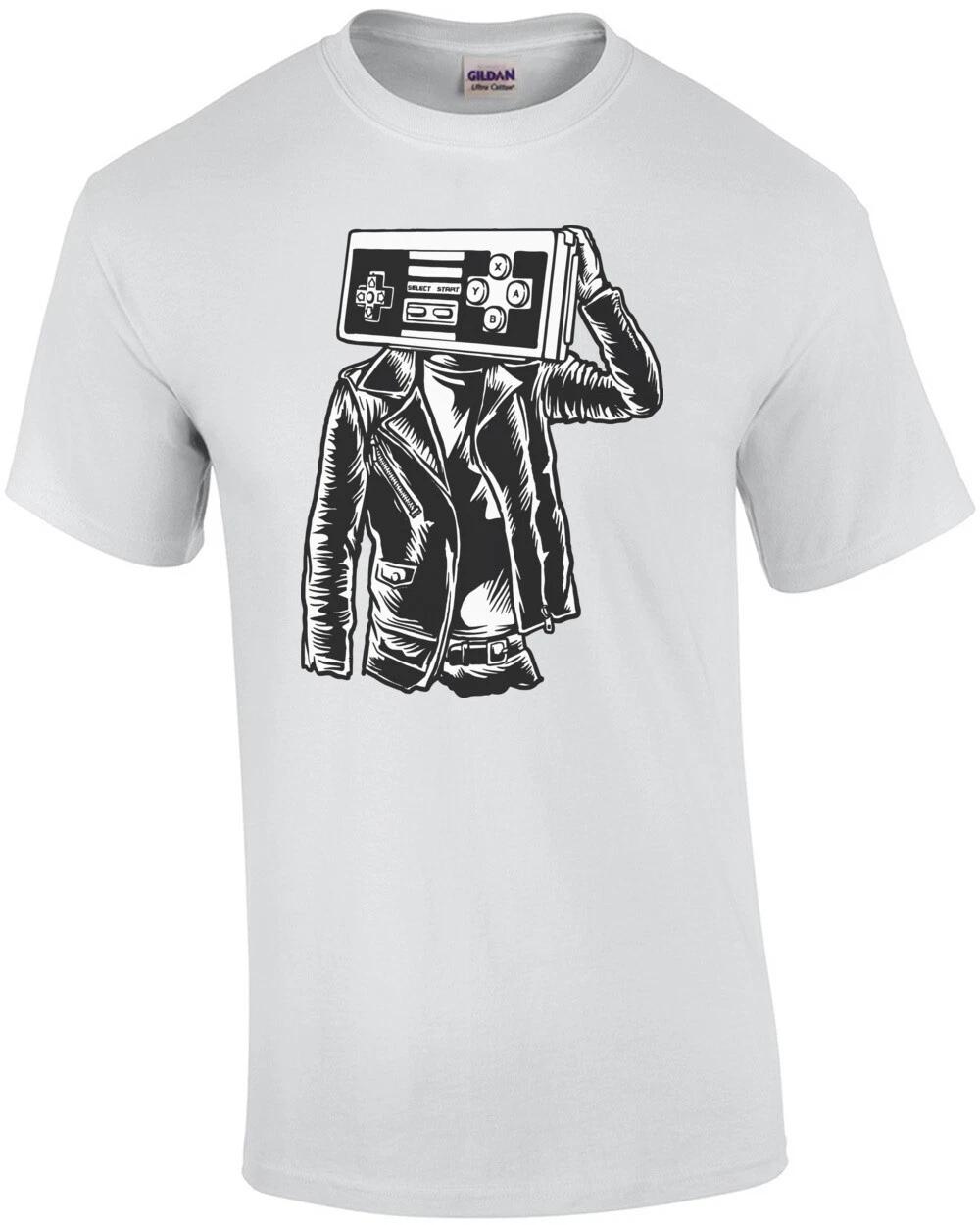 Nes Controller Head Surreal T-Shirt L