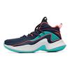 Anta Thompson Series Shock Absorbing Non-Slip Wear-Resistant Mid-Top Basketball Shoes Men Sneaker Ginger-Yellow 11931601-7