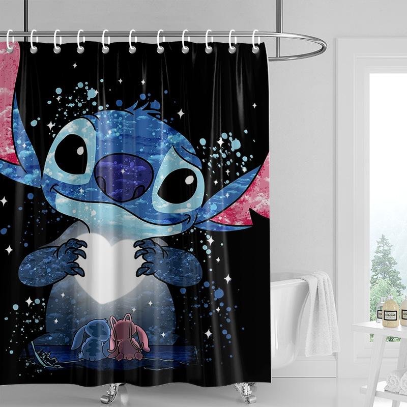 

Home Decoration Shower Curtains For Bathroom Waterproof Curtain Fabric Modern Nordic Style Living Room Merry Christmas Winter W60H190(CM)-1 Pcs